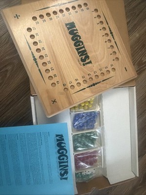 Muggins Knock-Out Math Game Mensa Analytical Aerobics Critical Thinking Skills