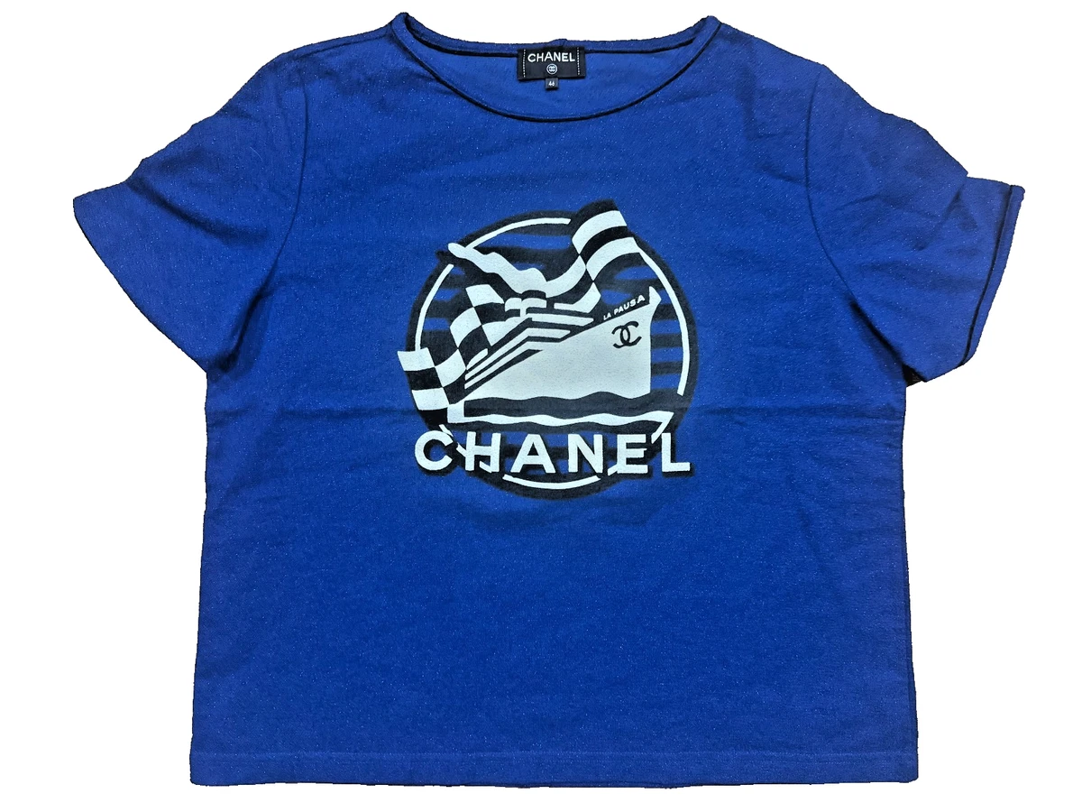 CHANEL 100% Cotton T-Shirts for Women for sale | eBay
