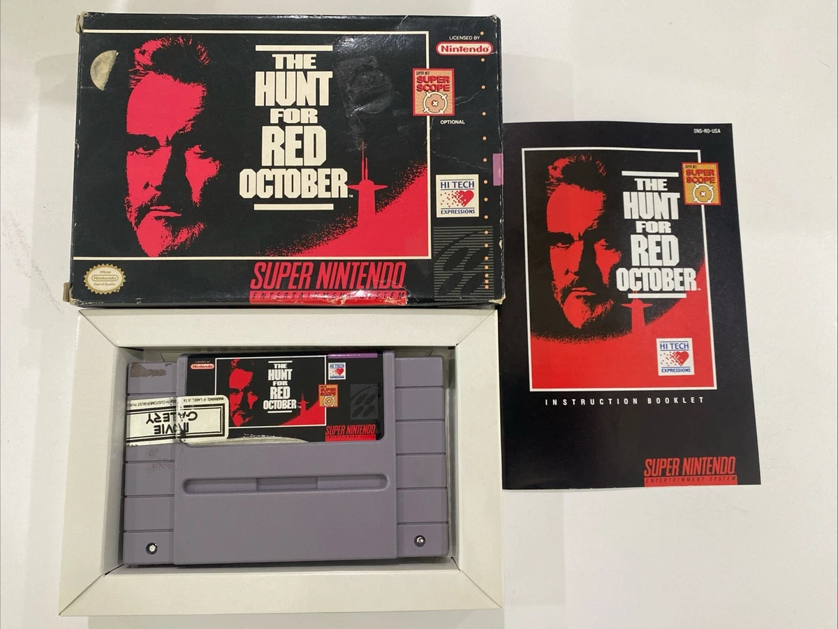 THE HUNT FOR RED OCTOBER スーパーファミコン The Hunt for Red