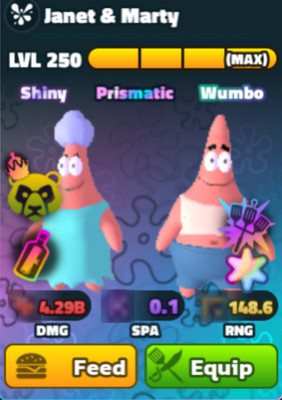 JANET & MARTY SpongeBob Tower Defense