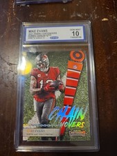 Mike Evans /99 CCG 10 Grade Chain Movers Silver 49ers 2021 Panini Contenders