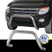 PersonenschutzbüGel Edelstahl Passend FüR Ford Ranger Ab 2012 Ø76Mm