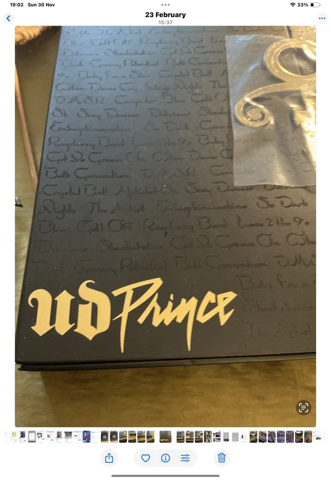 NEW URBAN DECAY X PRINCE FULL COLLECTION PR VAULT Limited Ed. SOLD OUT, RARE! - Image 4 of 4