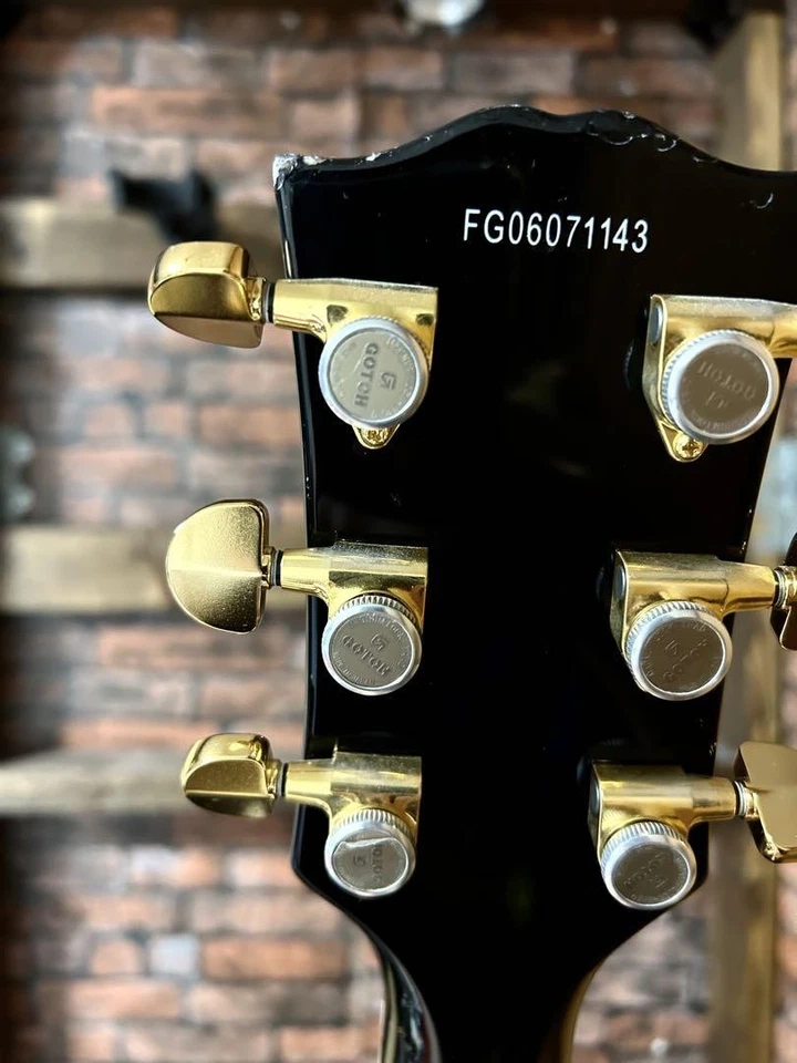 Burny Les Paul Custom type GOTOH locking pegs Electric Guitar Used From Japan - Image 4 of 4