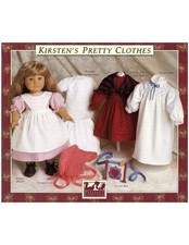 American Girl Kirstens Pretty Clothes Pattern...