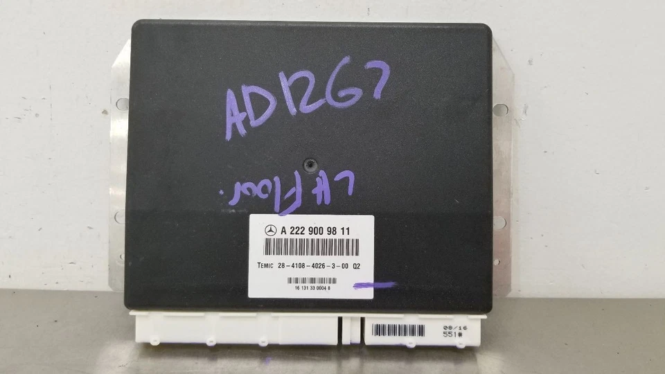 MÓDULO CONTROL SUSPENSIÓN NEUMÁTICA MERCEDES C63S 18 2229009811 Foto 2 de 4