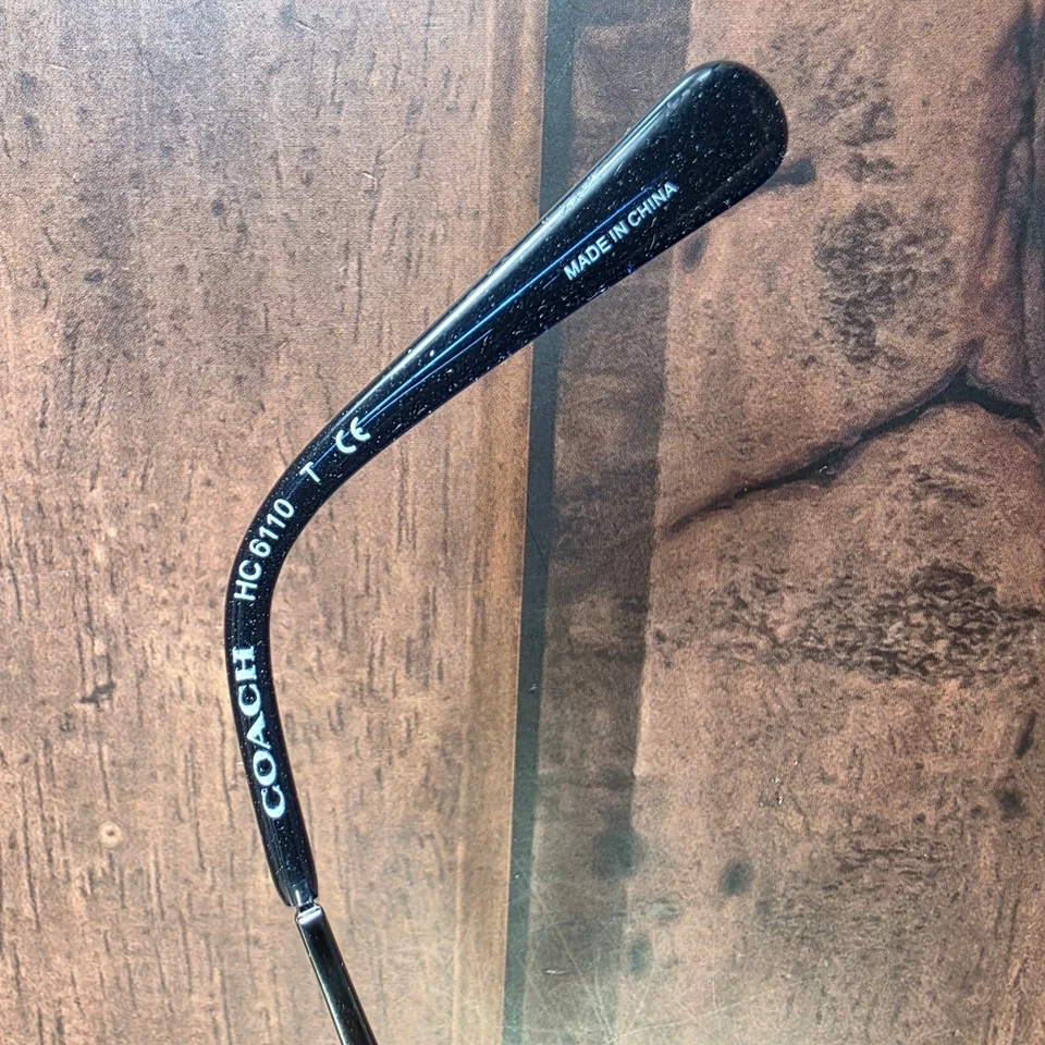 Gafas de sol Coach para hombre denim topo brillo degradado marco 50-16-140 Foto 4 de 4