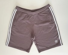 Adidas Adicolor 3-Stripes French Terry Shorts Men's XL 10  Inseam Purple NEW
