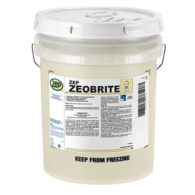Zep ZEOBRITE Liquid Chlorine Bleach - 5 Gallon (1 Pail) 86835 - Concentrated