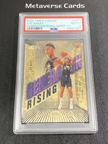 2025 Topps Chrome Ace Bailey Base (RAW)