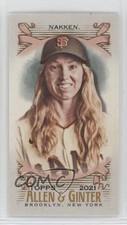 2021 Topps Allen & Ginter's Mini A&G Back Alyssa Nakken #285 1b2c