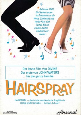 Hairspray - John Waters - Divine - Ricki Lake - Leslie Ann Powers - Presseheft