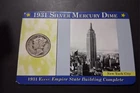 1931 S MERCURY DIME WITH TIMELINE. HARD TO FIND WITH TIMELINE CARD. FREE SHIP 🚢