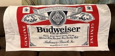 Vintage 1990 s Budweiser Beer Towel  R.A. BRI...
