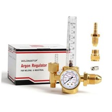 Argon CO2 MIG TIG Flow Meter Gauge for MIG TIG Welding 0-60CFH Gas Regulator