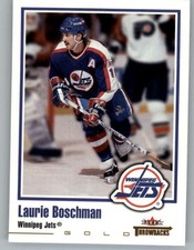 2002-03 Fleer Throwbacks Gold #55 Laurie Boschman (ref 162209)