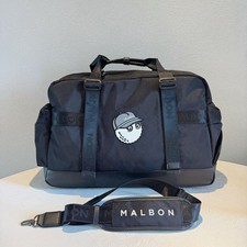 Malbon Golf 2 Way Boston Bag With Shoulder Strap Large Capacity Japan New