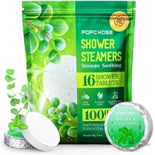 Shower Steamers Aromatherapy 16 Pack, Christmas Stocking Stuffers for Women &...
