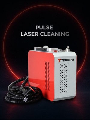 200W JPT Pulsed Laser Cleaning Machine Rust Oil Paint Remove Metal Wood Cleaning