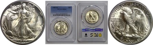 1947-D Walking Liberty Half Dollar   PCGS MS-65