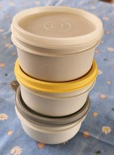 Tupperware 3 Stück Julchen Schüssel Dose Aufbewahrung Retro