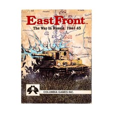 Columbia Games War Game EastFront (1st Ed) w/VolgaFront! VG+/NM