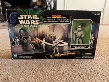 Hasbro Star Wars Power of the Force 2 Cantina at Mos Eisley Sandtrooper Diorama