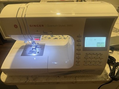 SINGER Quantum Stylist 9960 Sewing & Quilting Machine with Ext with Pedal