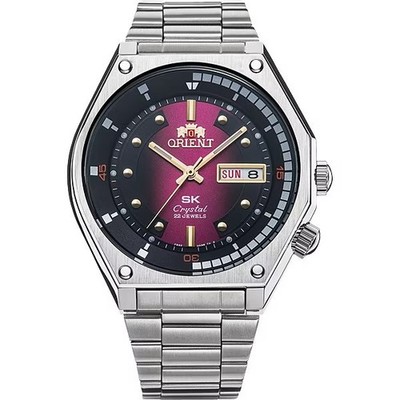 Orient RN-AA0B02R Automatic Men's Diver Watch Red Dial Stainless Japan
