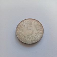 5 DM-Heiermann von 1971  -G-