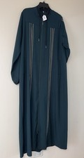 Abaya Islamic Wear Maxi Long Sleeved Dress Size L / XL 48 Emerald Green NEW