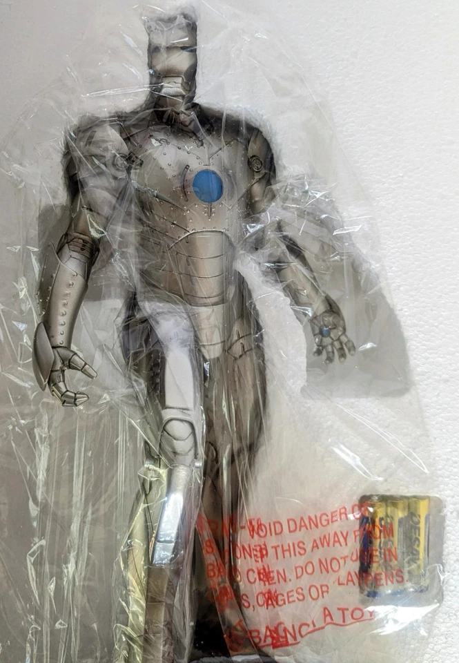 Iron Man Estatua Plata Marca II Traje Kotobukiya Bellas Artes-Marvel Comics-Tony Stark Foto 2 de 4