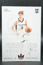 2022-23 Panini Court Kings Jake LaRavia Works in Progress RC Ruby Rookie 61/149