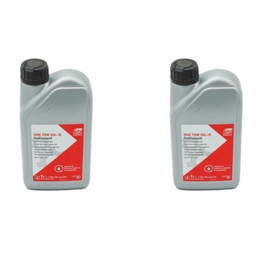 2x 1l Getriebeöl SAE 75W (GL-4) für VW 5 Gang 2.0 TDI FEBI 21829 G052512A2 TL521