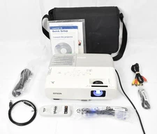 Epson Powerlite 84+ 3LCD Projector 2600 Lumens 808 Lamp Hours