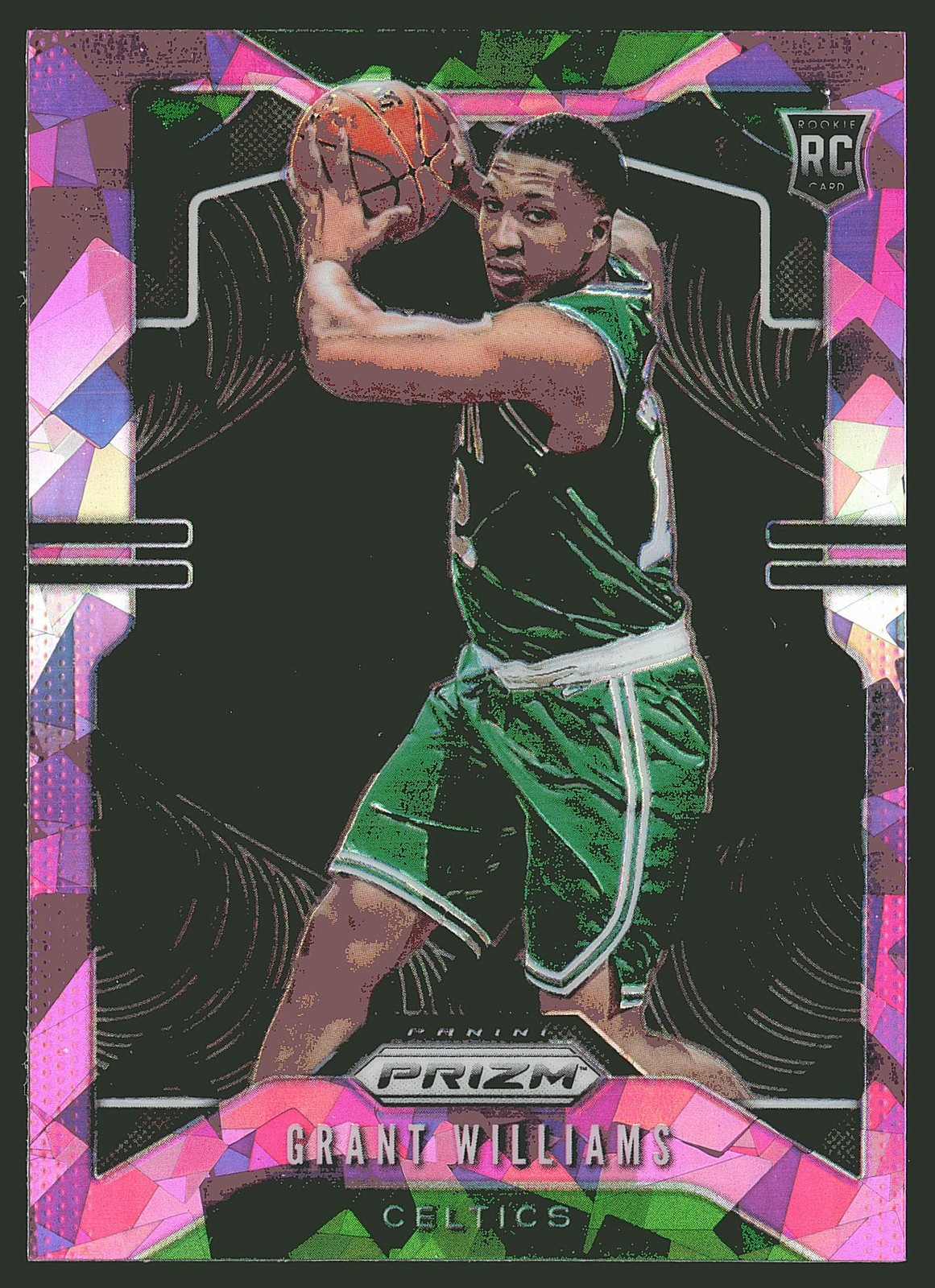 2019-20 Panini Prizm #267 Grant Williams Prizms Pink Ice RC