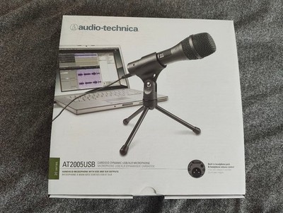 Audio-Technica AT2005USB Dynamic Mic Cardioid XLR/USB unbenutzt