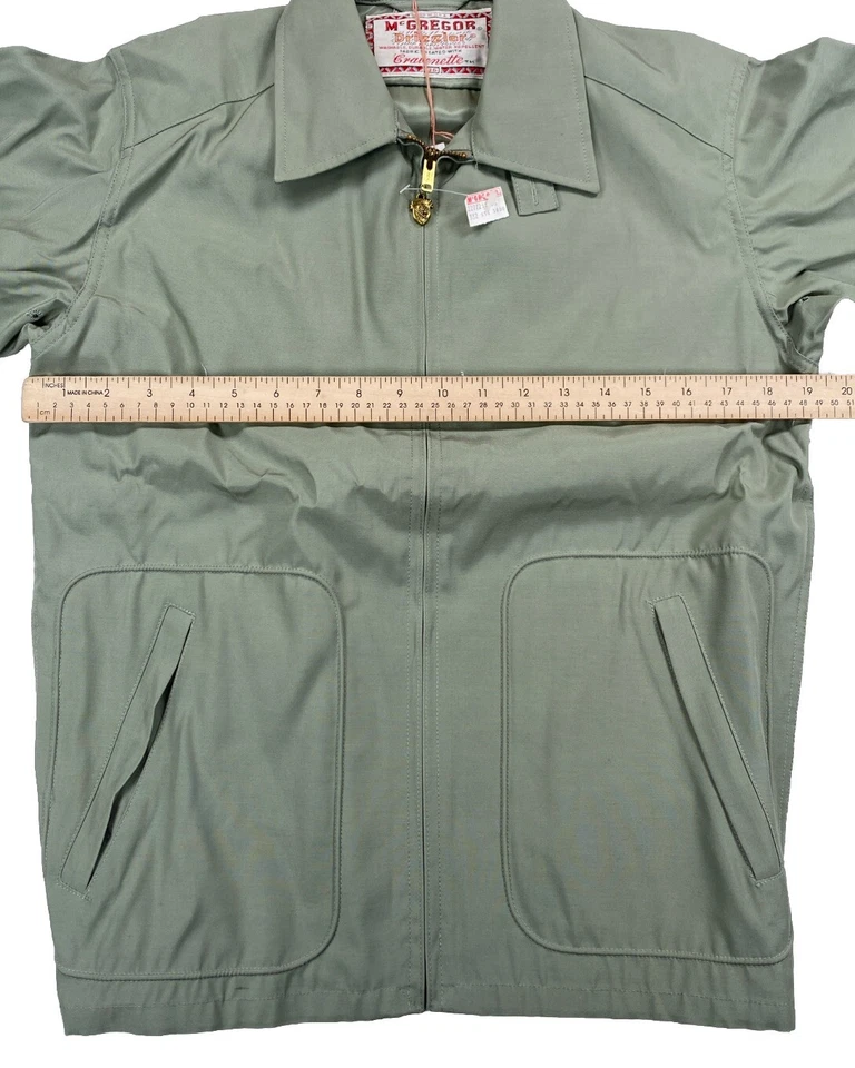 Chaqueta McGregor Drizzler Cravenette Para Hombre Talla 36 Verdadera De Colección Nueva Rara Foto 3 de 4