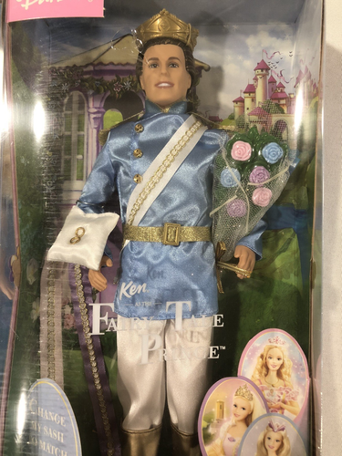 Barbie Mattel 2003 del Lago dei Cigni e Ken Fiaba Principe Odette e il Cigno Bambole - Foto 9 di 20