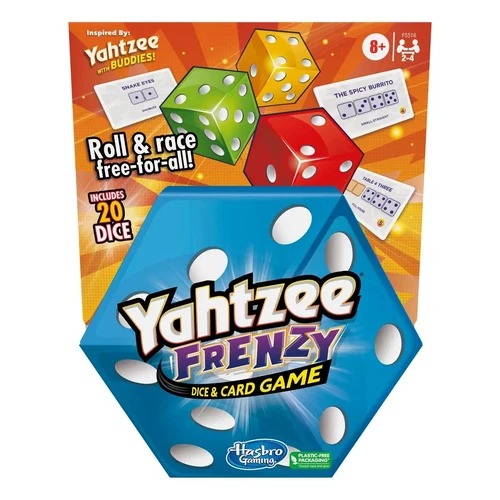 Hasbro Yahtzee Frenzy Dice And Card Game, Brand New Sealed