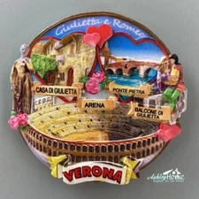 VERONA Italy Tourist Travel Gift Souvenir 3D Resin Refrigerator Fridge Magnet