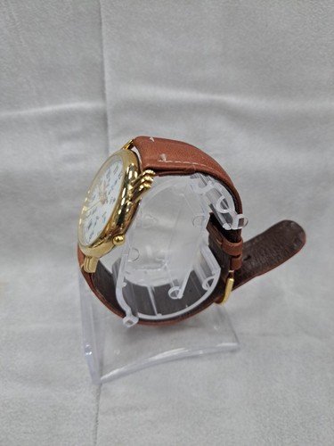 Bulova Orologio Al Quarzo Con Cinturino In Pelle - Foto 3 di 15