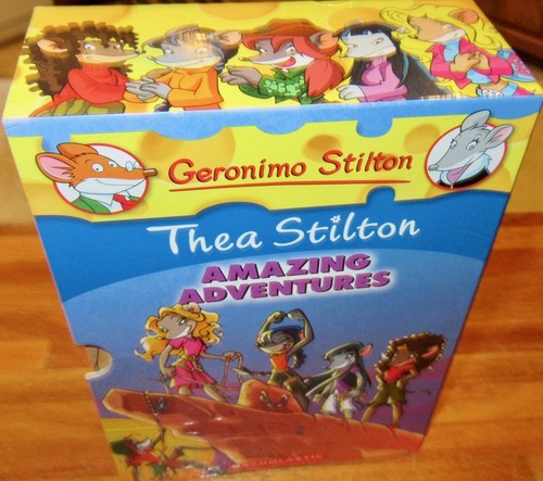 Thea Stilton: Amazing Adventures. Slipcase + FIVE books! SCARCE set HERE in MELB - Picture 2 of 12
