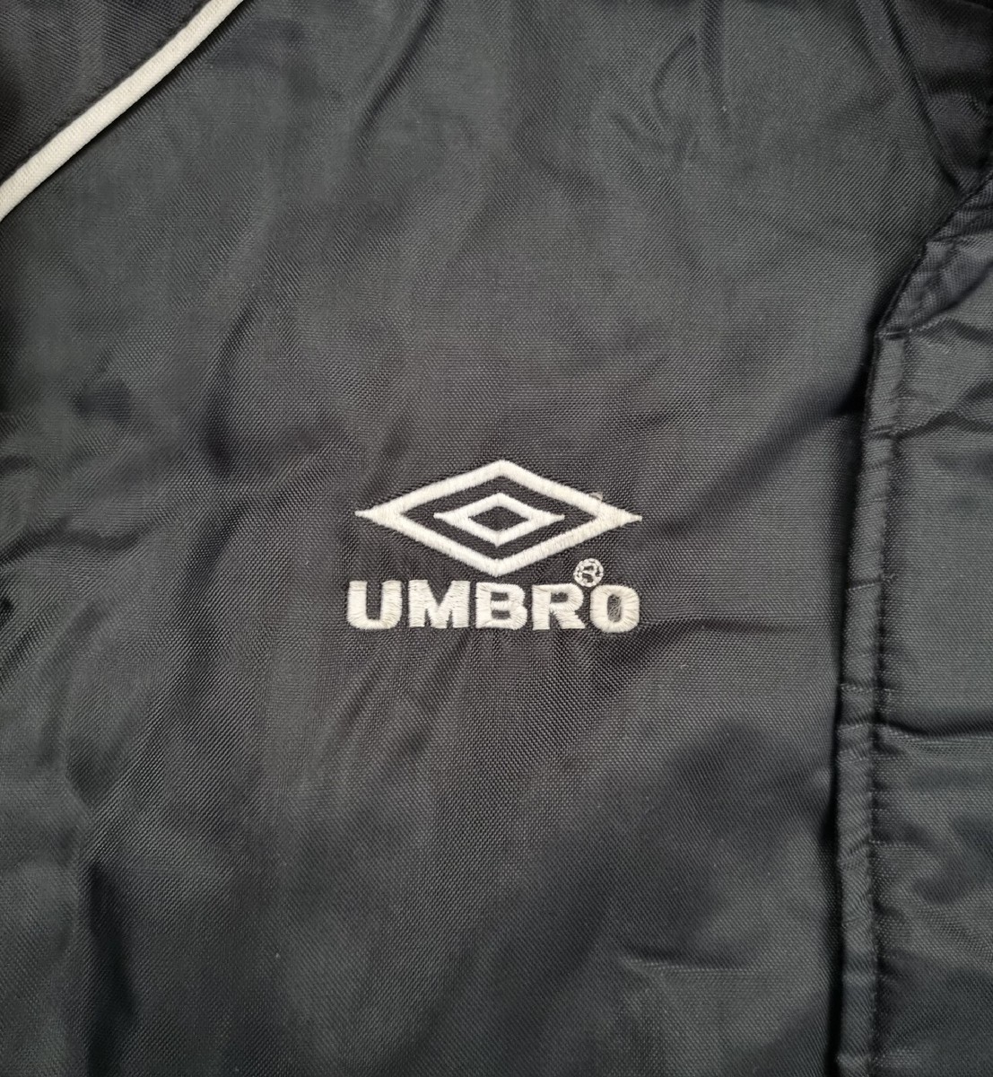 Veste Polaire De Training Manchester United 2000/2001 - Umbro - Taille L - Noir