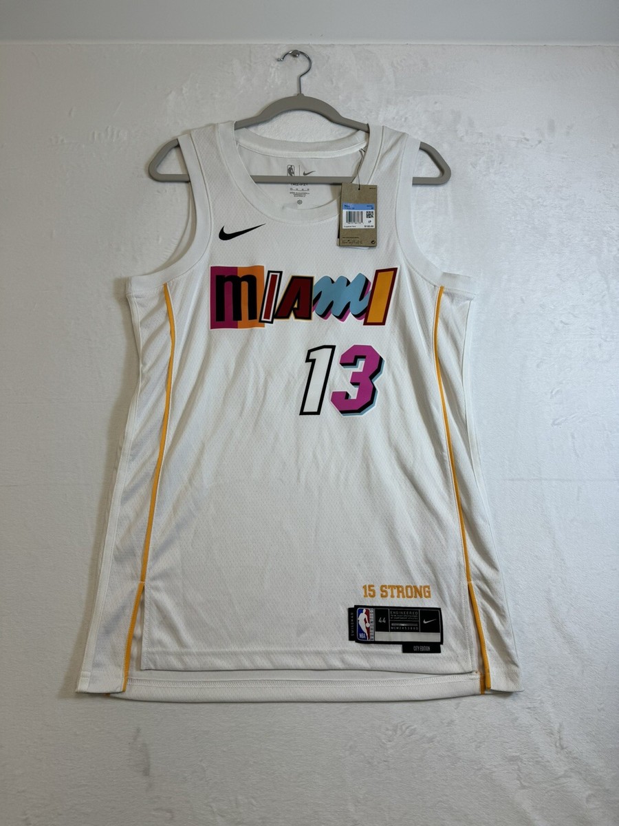 Nike Miami Heat Bam Adebayo #13 Swingman Jersey Mashup City DO9599
