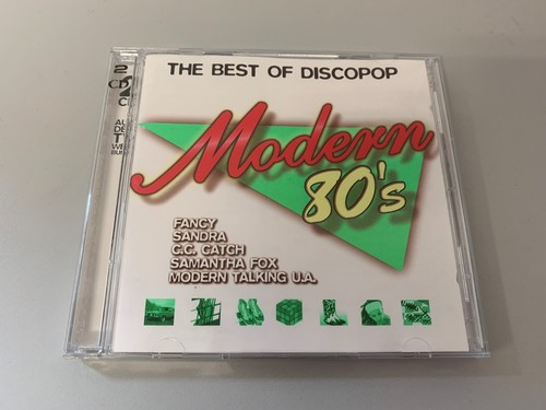 Modern 80's - The Best Of Discopop - 2 CD Set © 1998 - Fancy,Sandra,C.C.Catch.. - Foto 1 di 2