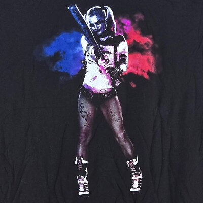 Daddy's Little Monster Suicide Squad Graphic T Shirt Men's XL DC Nerd Geek Promo