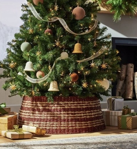 ebay wicker christmas tree skirt
