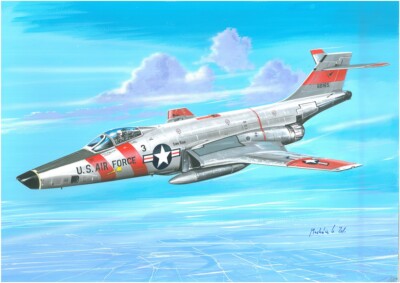 Valom 72131 McDonnell RF-101C Voodoo (SUN RUN)  1/72 plastic kit