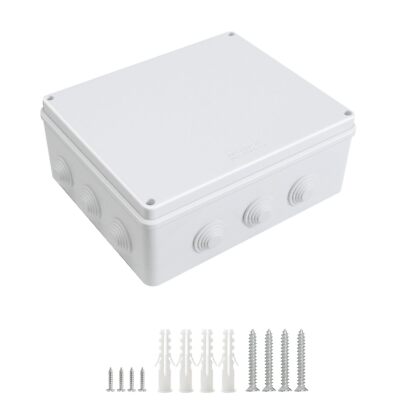 ABS Plastic Dustproof Waterproof IP65 Junction Box Universal Electrical Proje...